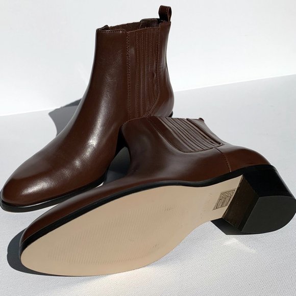 J.Crew Didn J Crew Chelsea leather brown boots